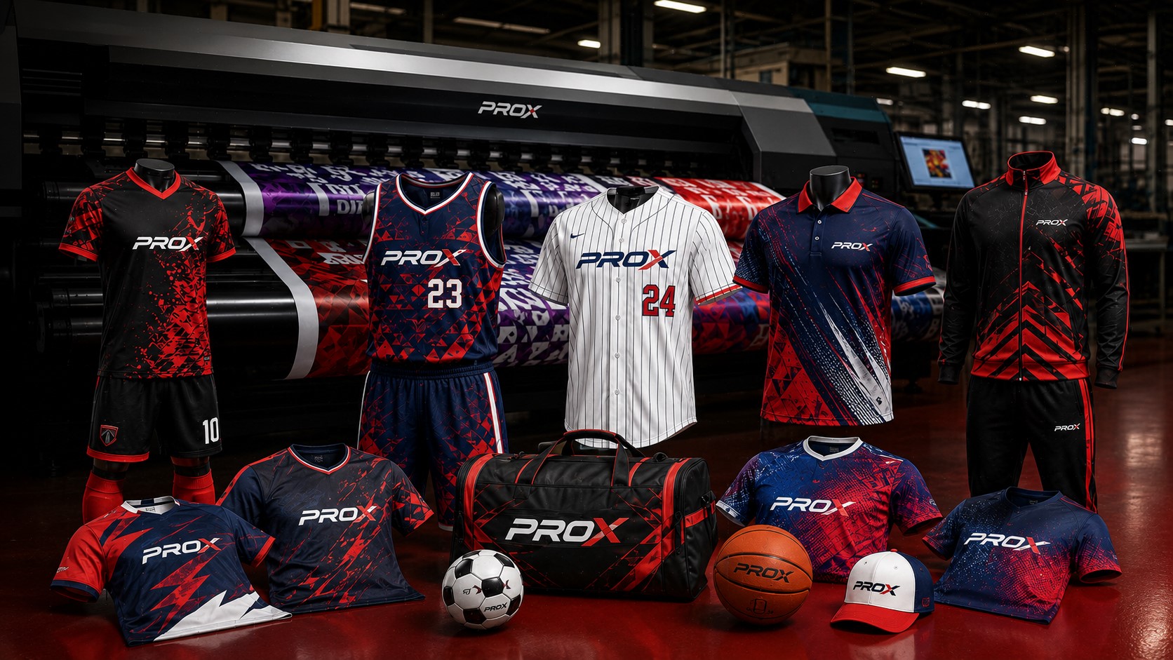 Sublimated · Breathable · Lightweight